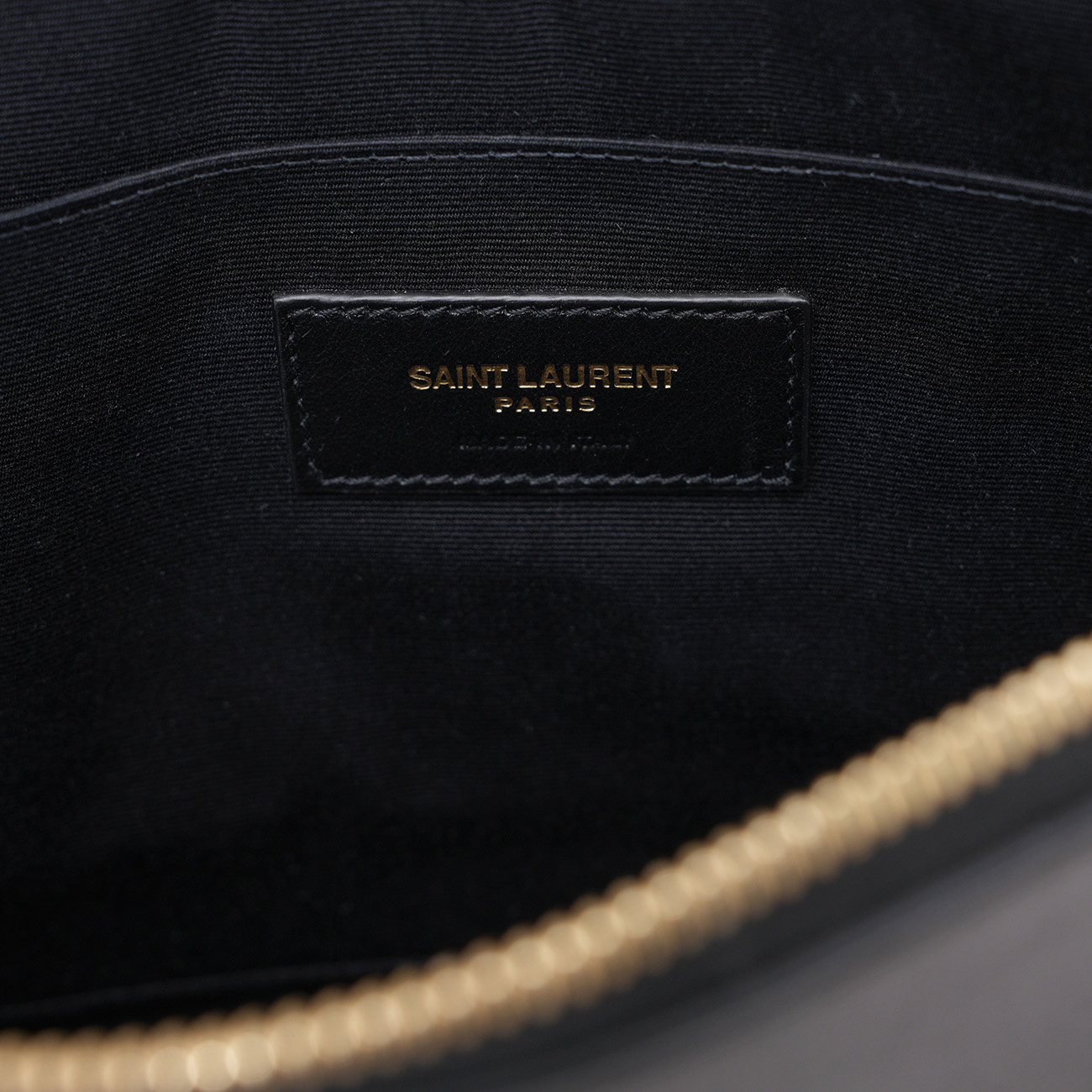 YVES SAINT LAURENT(USED)생로랑 607779 로고 클러치